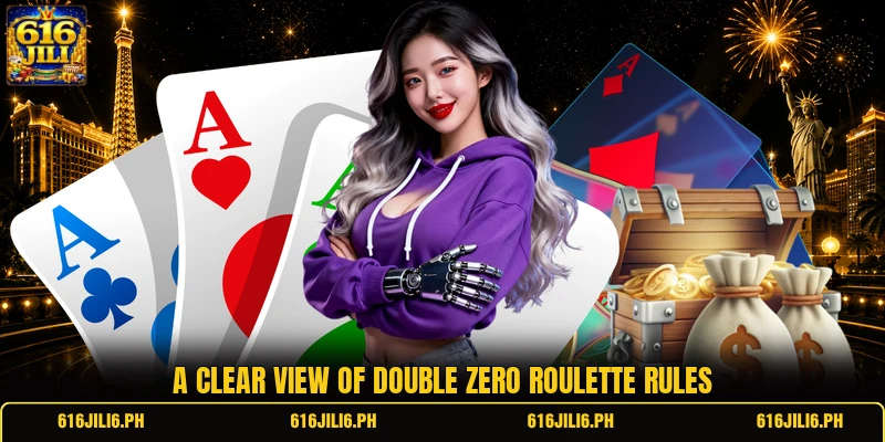 A clear view of double zero roulette rules