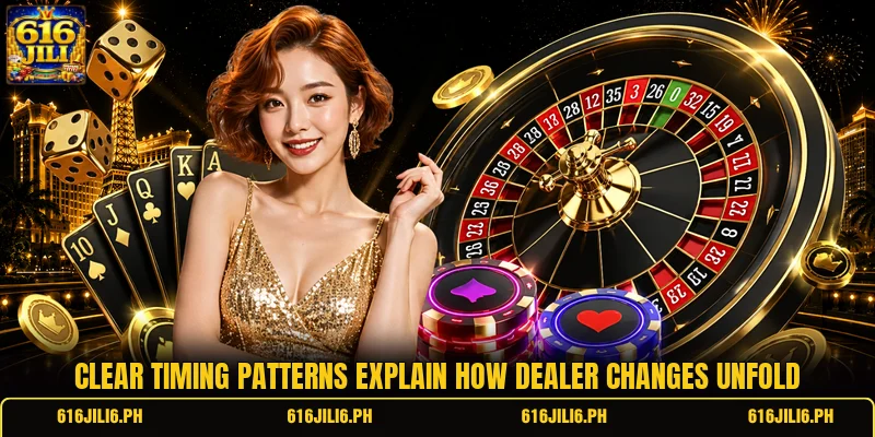 Clear timing patterns explain how dealer changes unfold