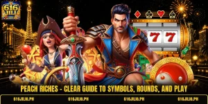 Peach Riches - Clear Guide To Symbols, Rounds, And Play