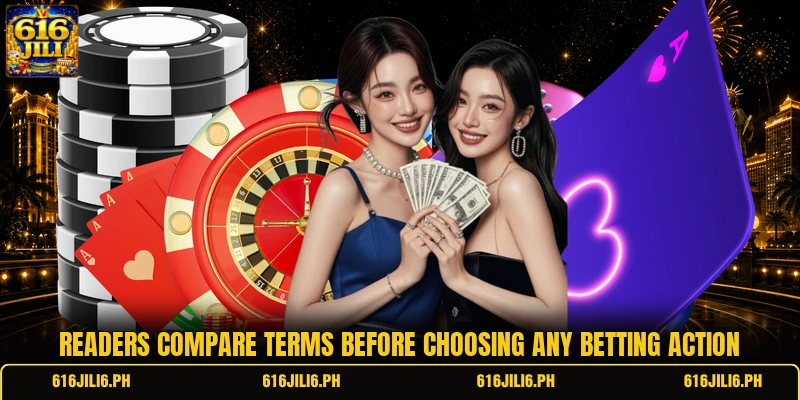Readers compare terms before choosing any betting action Readers compare terms before choosing any betting action