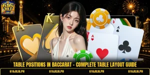 Table Positions In Baccarat - Complete Table Layout Guide