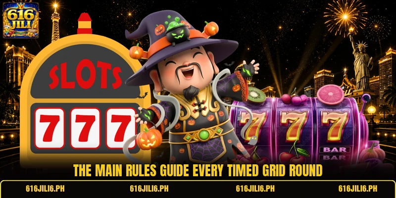 The main rules guide every timed grid round